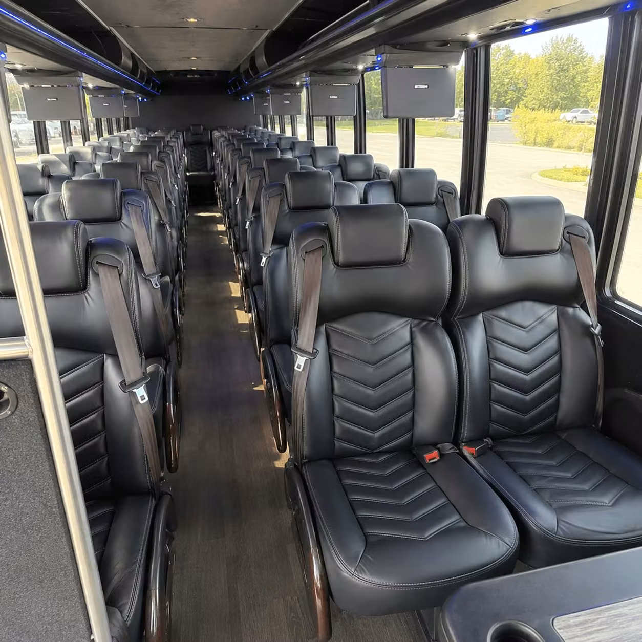 30 passenger minibus interior