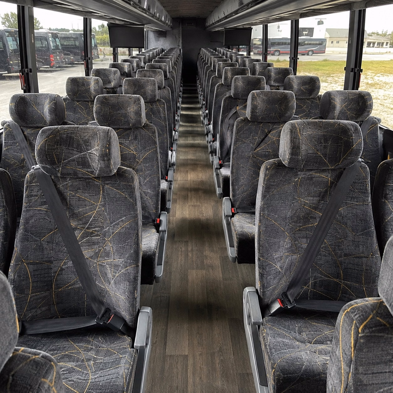 charter bus rentals for rickenbacker air national guard base and columbus military installations