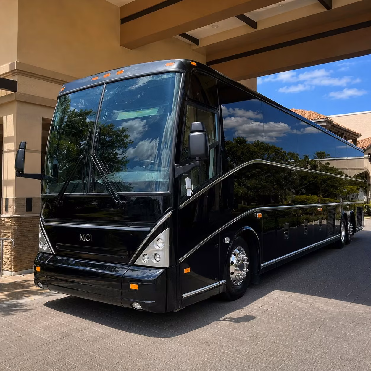 corporate event bus rentals for columbus s biggest business venues