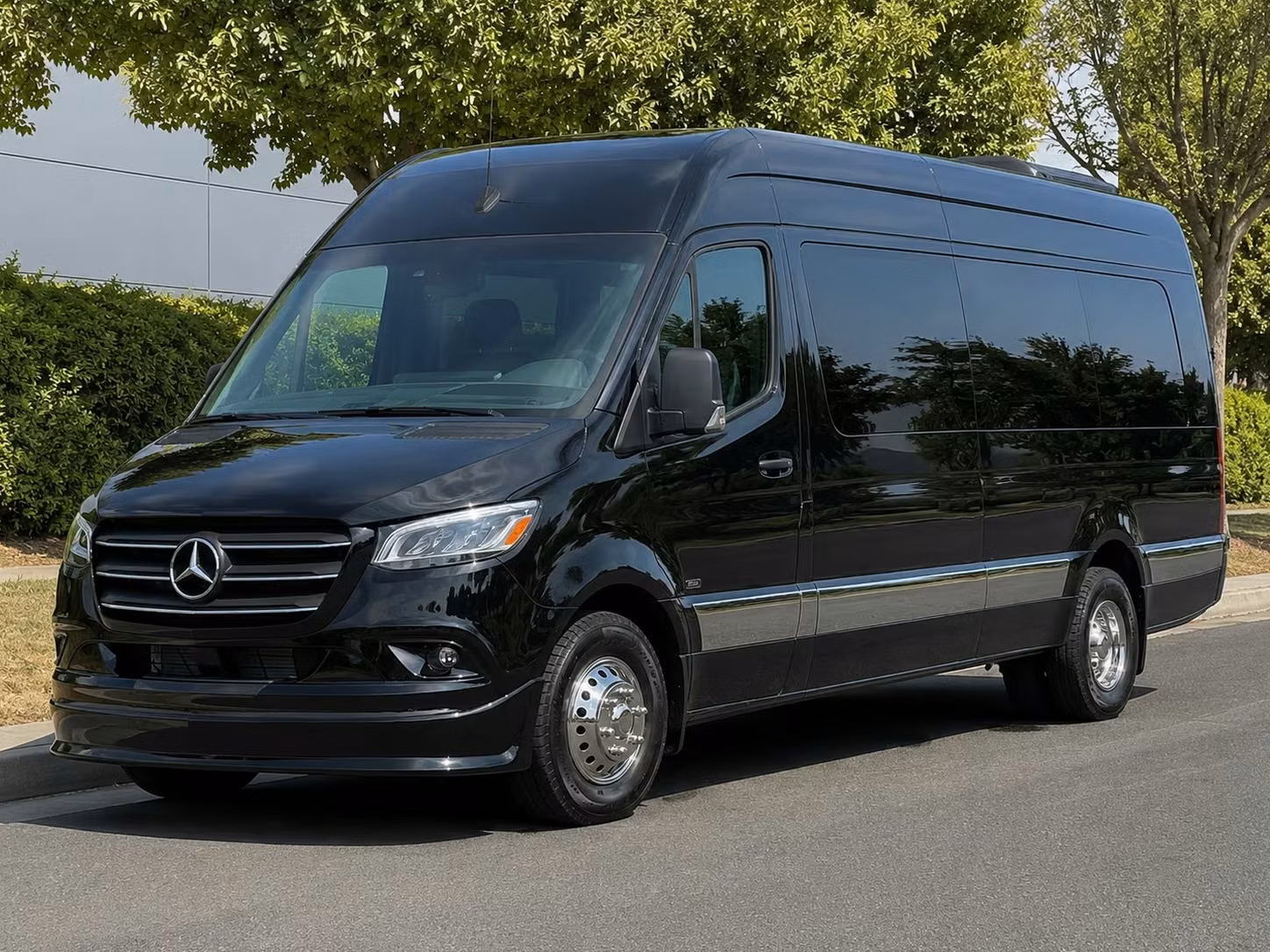 sprinter van with driver